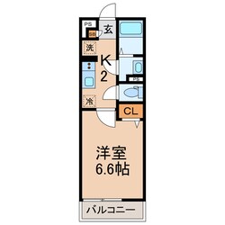 和田町駅 徒歩8分 2階の物件間取画像